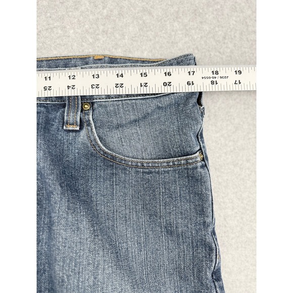 Carhartt Relaxed Fit Blue Jeans Mens 34x34 Denim Workwear01483-980 *READ - Picture 6 of 11